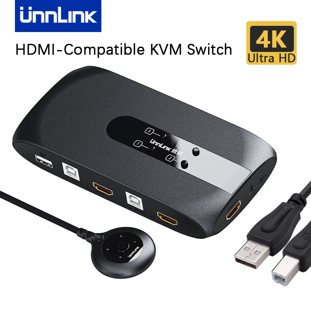 Unnlink-4K KVM ġ HDMI ó, ƮϿ ͽٴ..